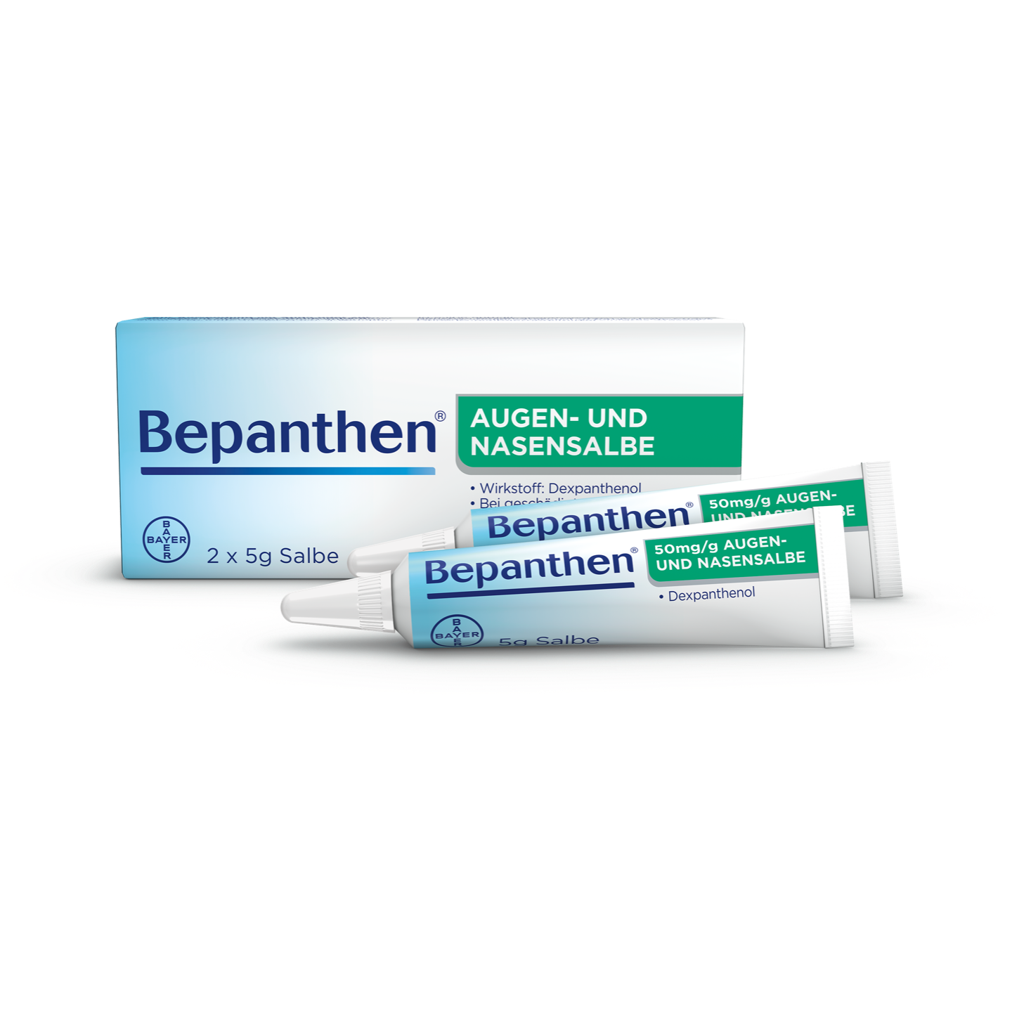 Bepanthen Augen- und Nasensalbe Verpackung