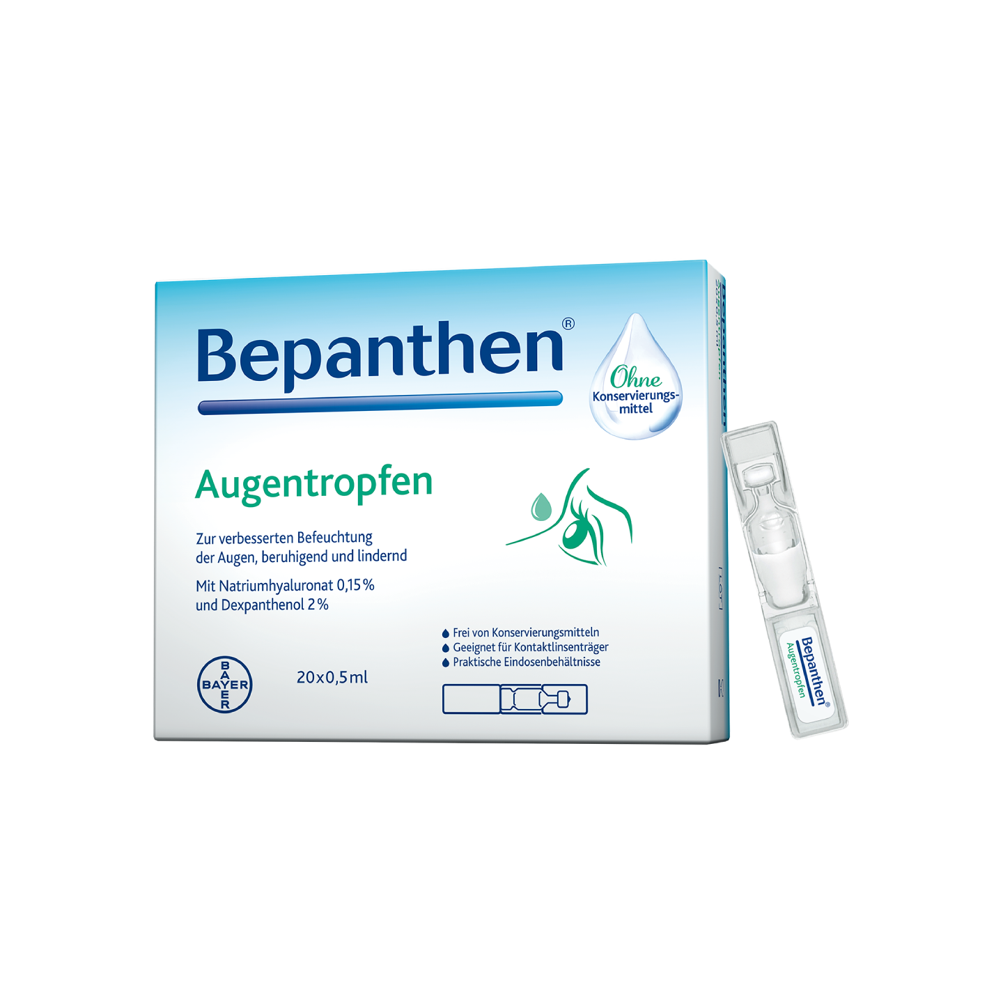 Bepanthen Augentropfen Verpackung