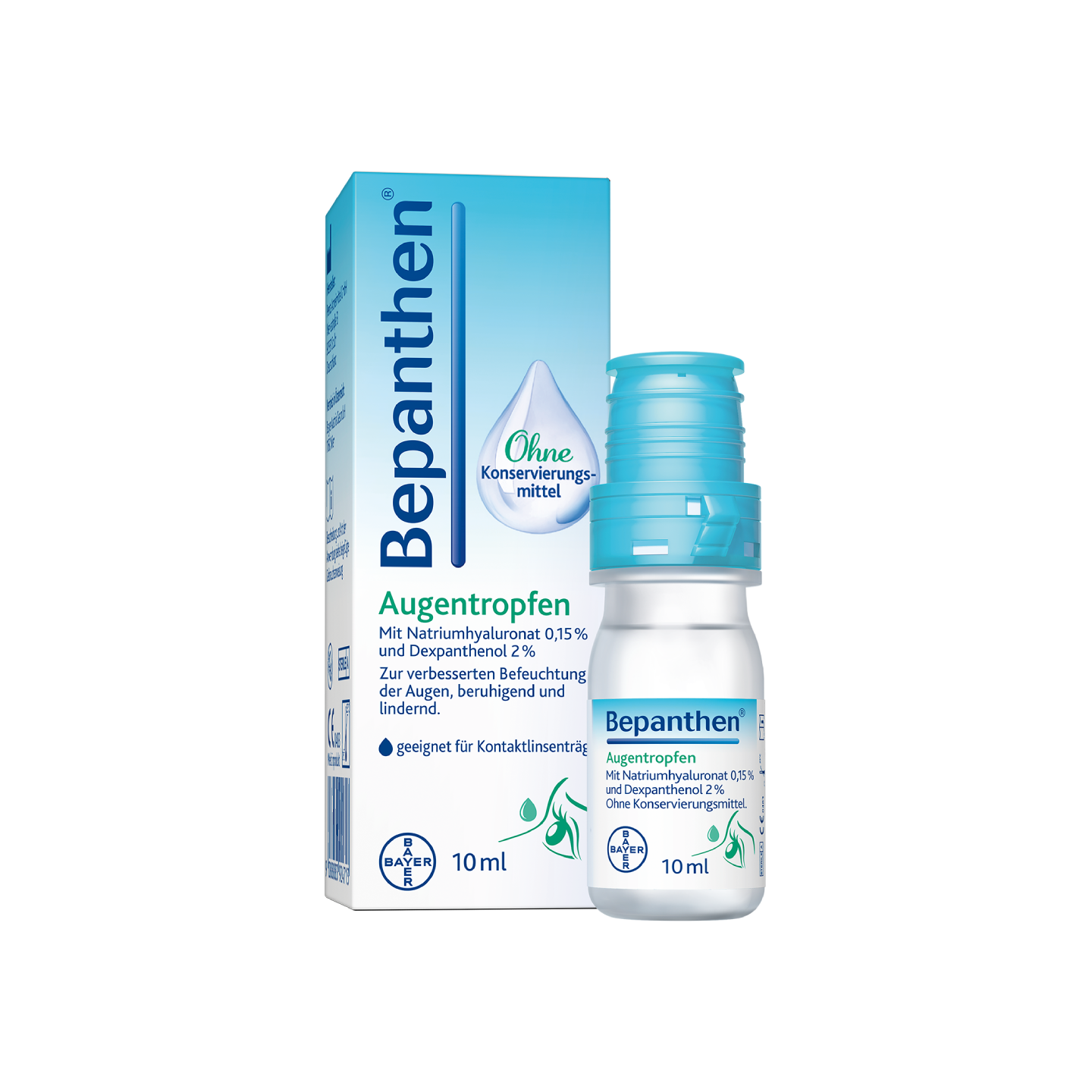 Bepanthen Augentropfen Multidose Verpackung