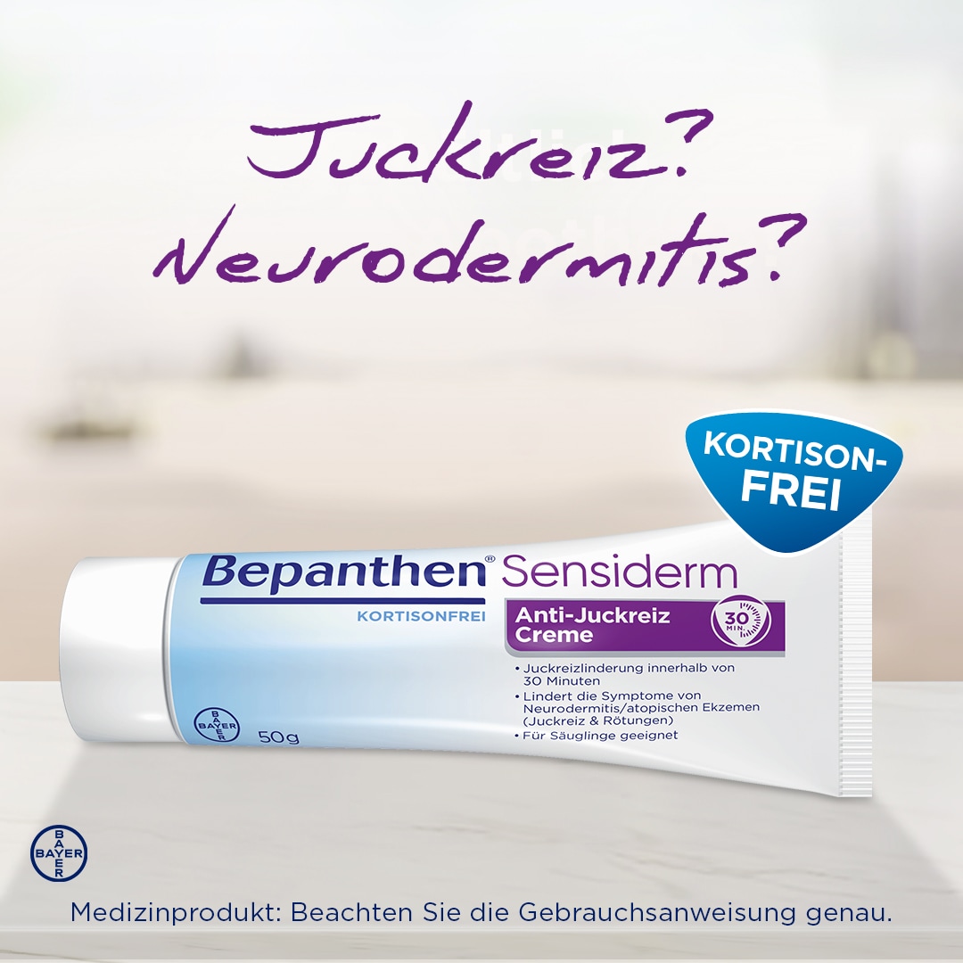 Bepanthen Sensiderm Anti-Juckreiz-Creme