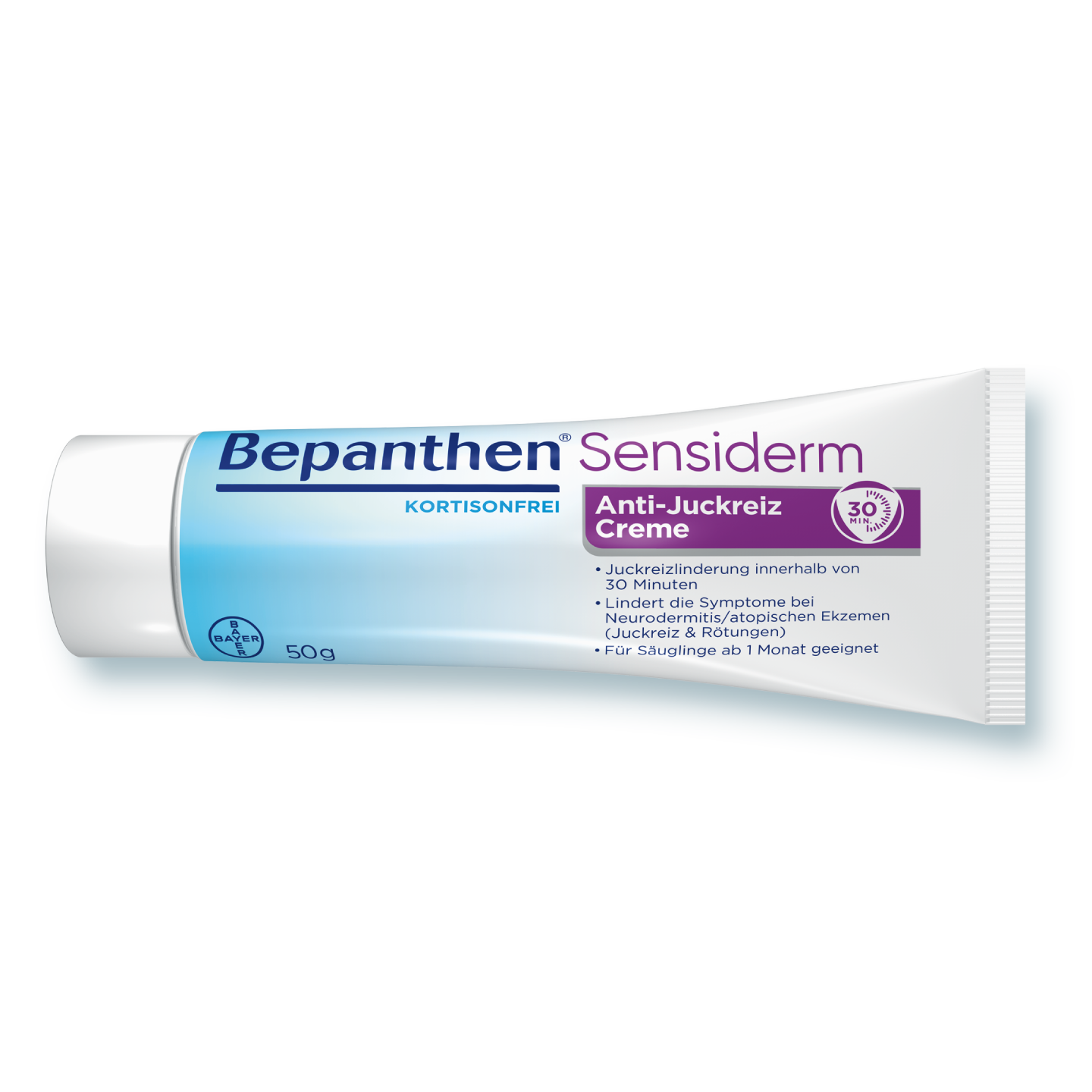 Bepanthen Sensiderm Anti-Juckreiz-Creme Verpackung